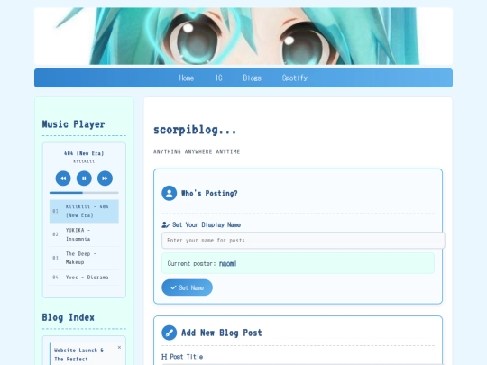 scorpiblog screenshot