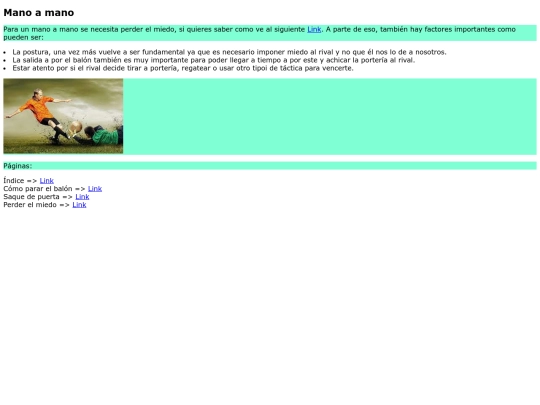Manoamano screenshot