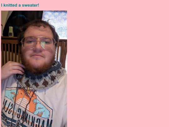 sweater screenshot