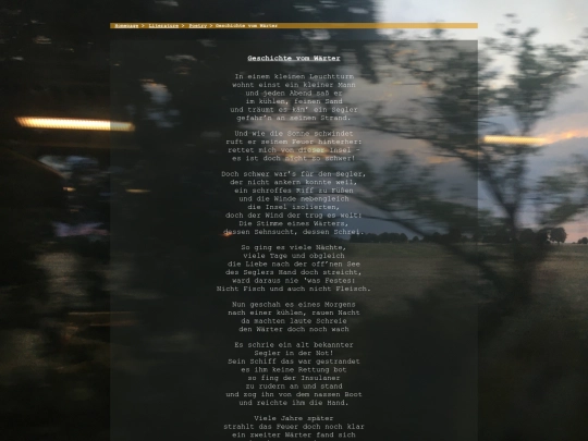 literature/poetry/geschichtevomwaerter screenshot