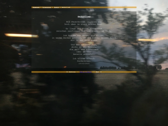 literature/poetry/herbstlied screenshot
