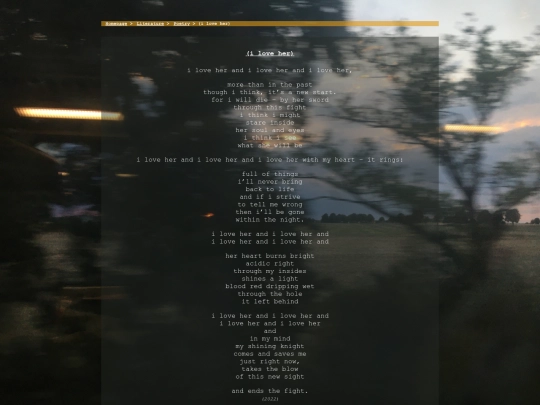literature/poetry/iloveher screenshot