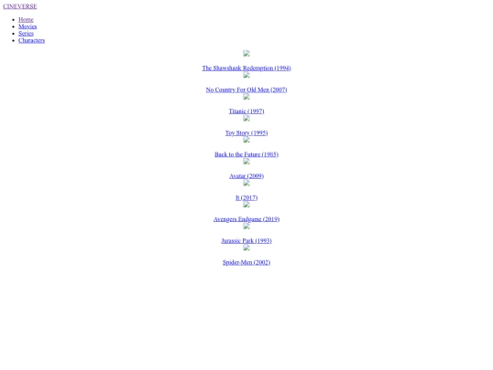 CINEVERSE/HTML_FILES/movies screenshot