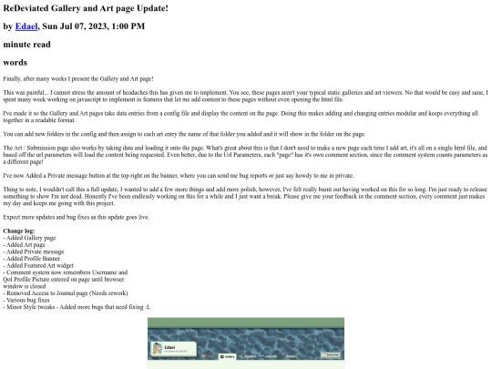 widgets/journal_Gallery-and-art-page-update screenshot