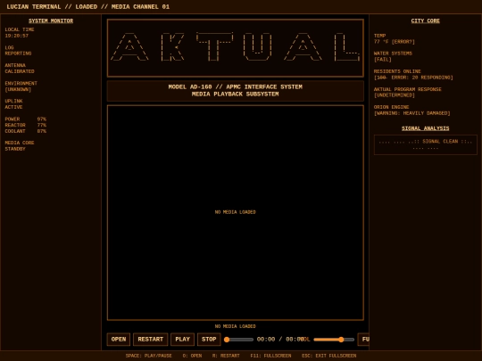 aktual-media-terminal screenshot