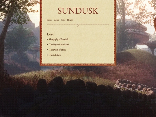 lore screenshot