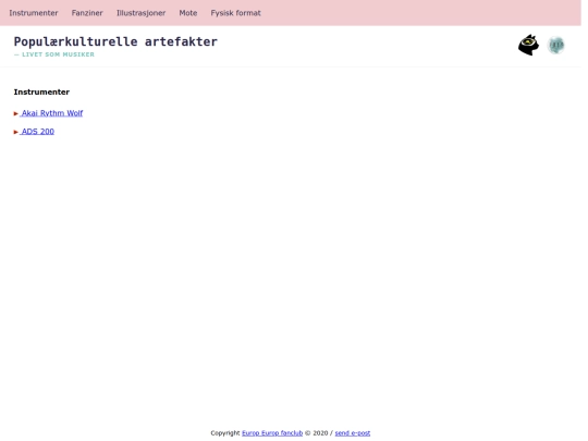 Puls/instrumenter screenshot