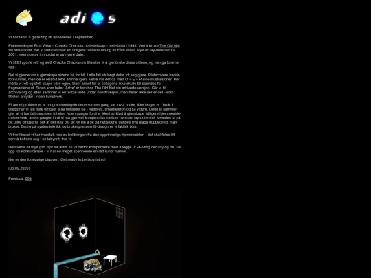 adios/september2020 screenshot