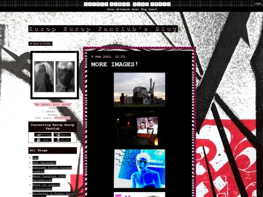 myspace/blogs/more-images screenshot