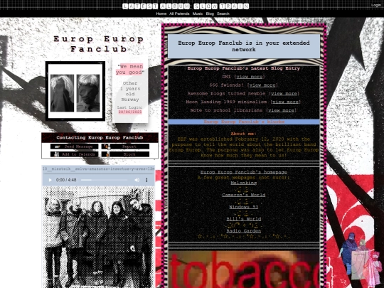 myspace/myspace screenshot