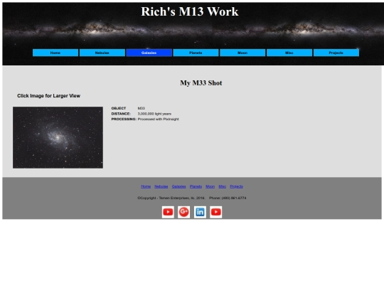 M33 screenshot