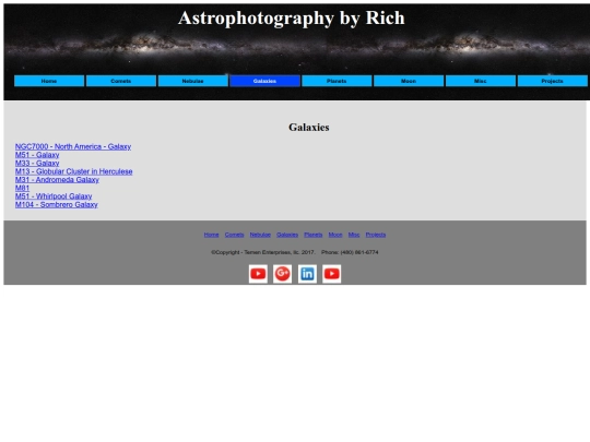 galaxies screenshot