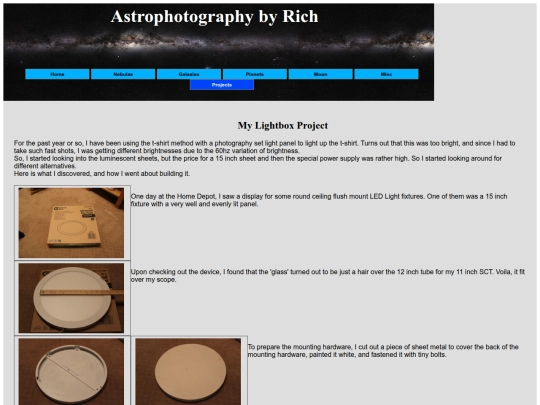 lightbox screenshot