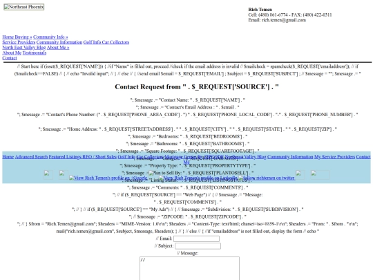 mailtorichhomevalue screenshot