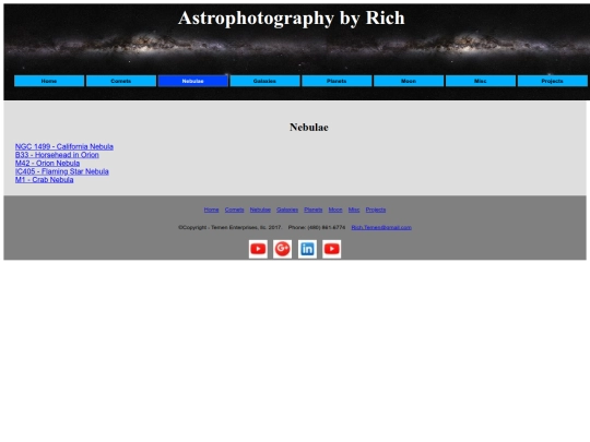 nebulae screenshot
