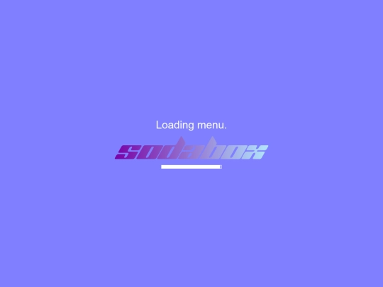 Sodabox - Main Menu screenshot