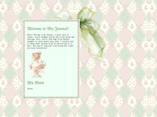diary screenshot