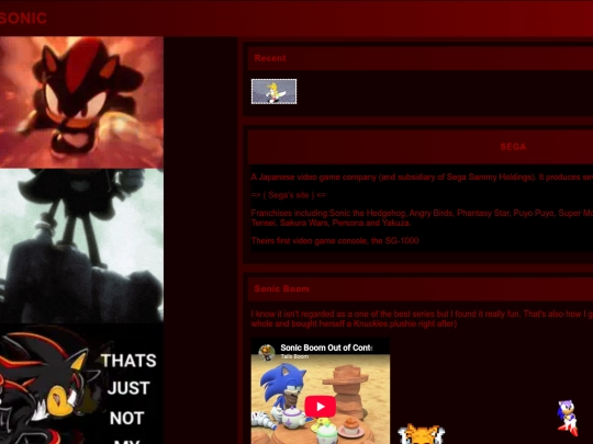 SONIC screenshot