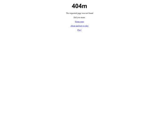 not_found screenshot