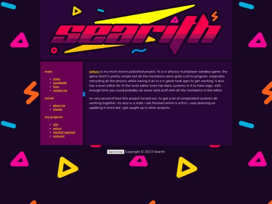 antycs screenshot