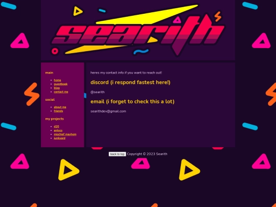 contact screenshot