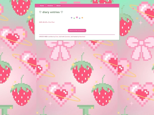 diary/archive screenshot