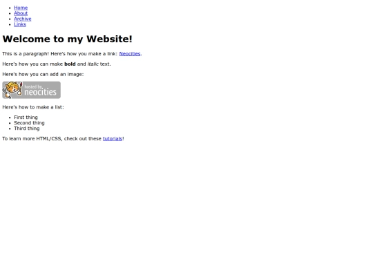 index screenshot