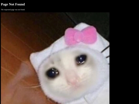 not_found screenshot