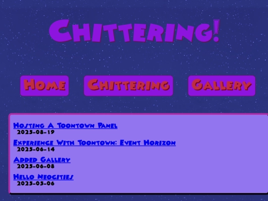 blog screenshot