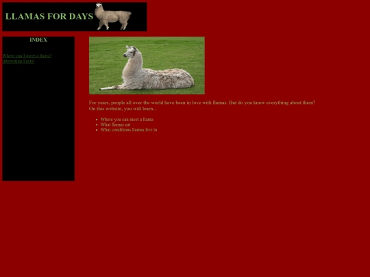 index screenshot