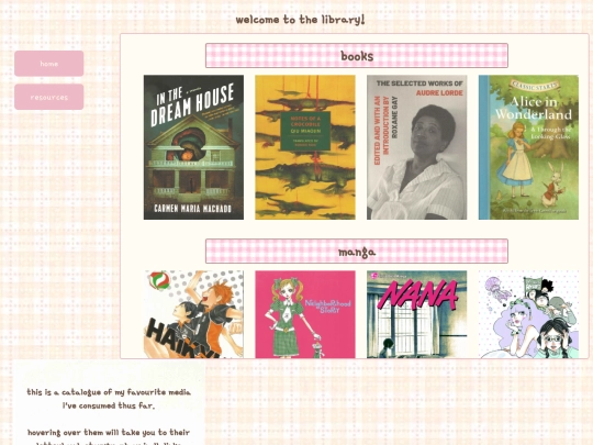 library screenshot