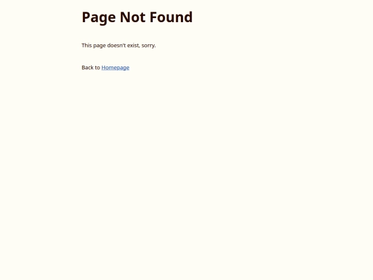 not_found screenshot