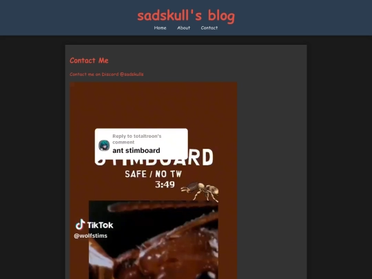 contact screenshot