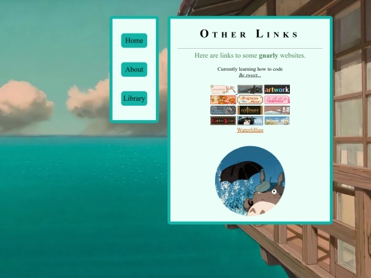 links screenshot