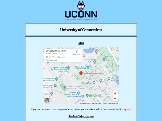 collegepj/uconn/uconn screenshot
