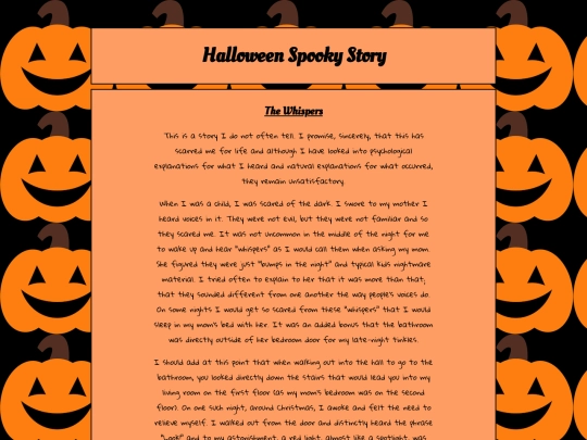 halloween/main screenshot