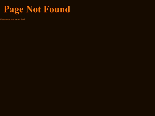 not_found screenshot