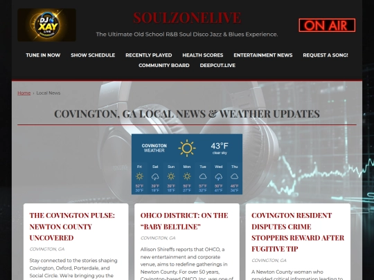 news screenshot