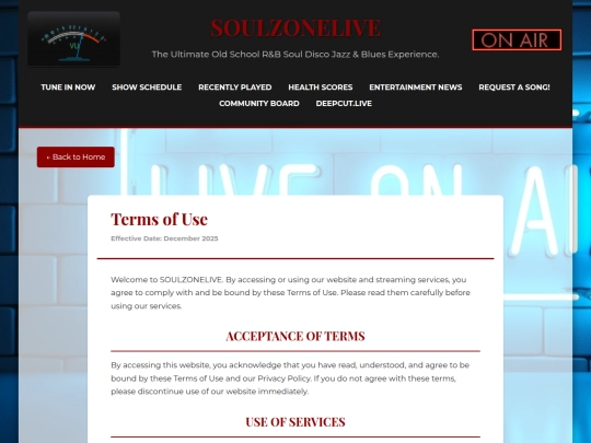 terms-of-use screenshot