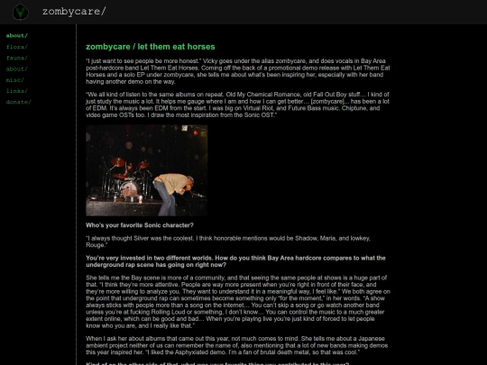 archive/zombycare screenshot
