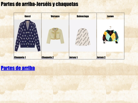 Práctica 11/chaquetas screenshot