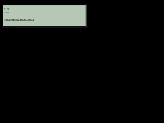blog screenshot