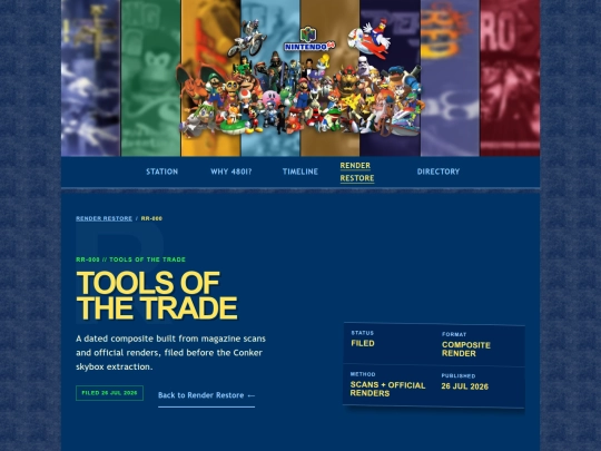 render-restore/tools-of-the-trade screenshot