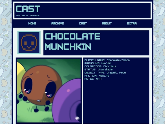 cast/chocolate screenshot