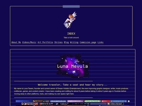 commision-page screenshot