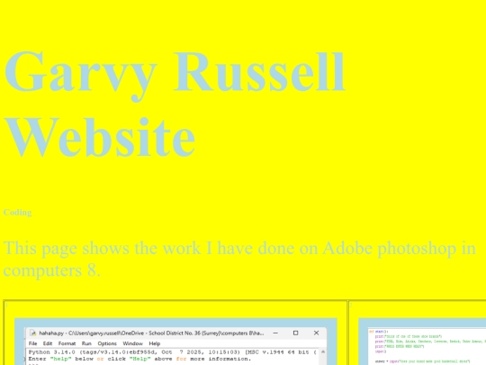 coding screenshot