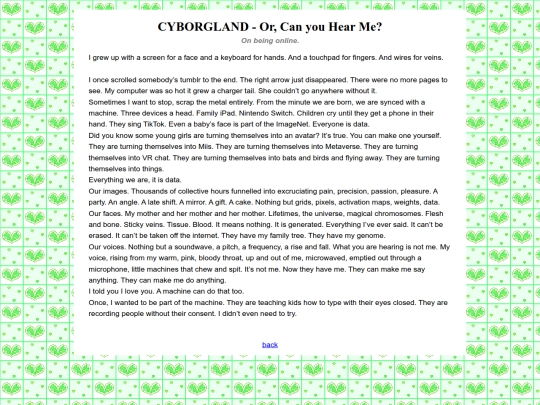 diary/cyborgland screenshot