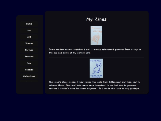 pages/art/zineArt screenshot