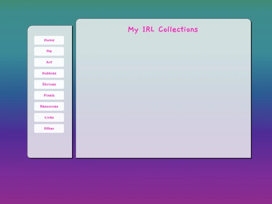 pages/hobbies/collections screenshot