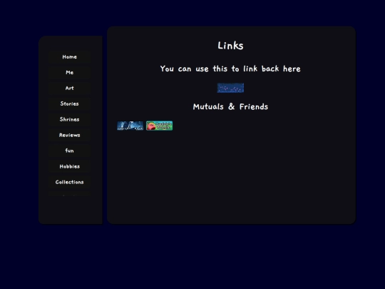 pages/links screenshot